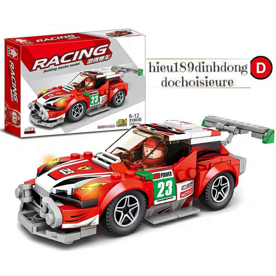 Lắp ráp xếp hình 31003 D : xe oto