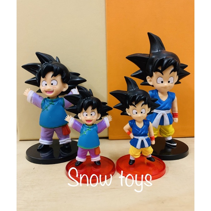 Mô hình Dragon Ball - WCF 13 nhân vật hồi nhỏ - Goku Gohan Goten Vegeta Trunks Bulma Piccolo Krillin Pan Upa Cao 8 -12cm