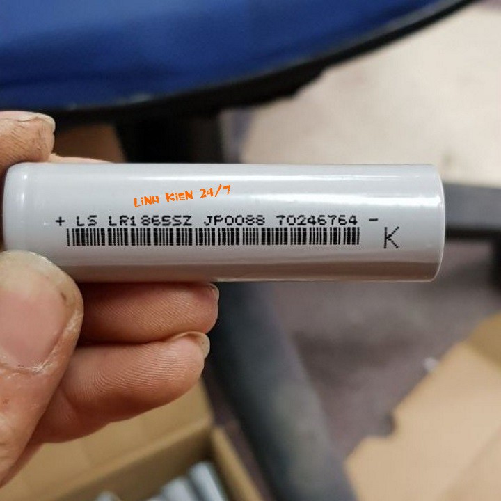 Pin Sạc Chính Hãng Lishen Xám 18650 2600mAh Dòng Xả 10A