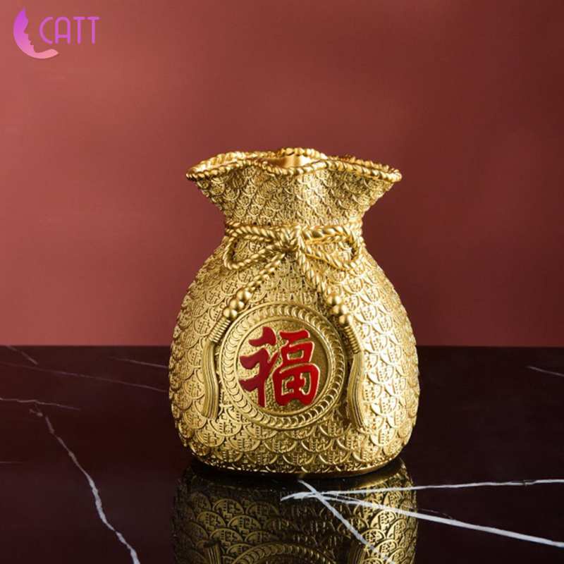 Chậu hoa hình túi tiền tiết kiệm