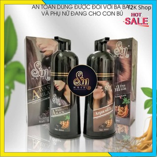 Hàng Cao Cấp -Dầu Gội Phủ Bạc Chiết Xuất Tự Nhiên Tốt Cho Tóc Và Da Đầu - T2K Shop