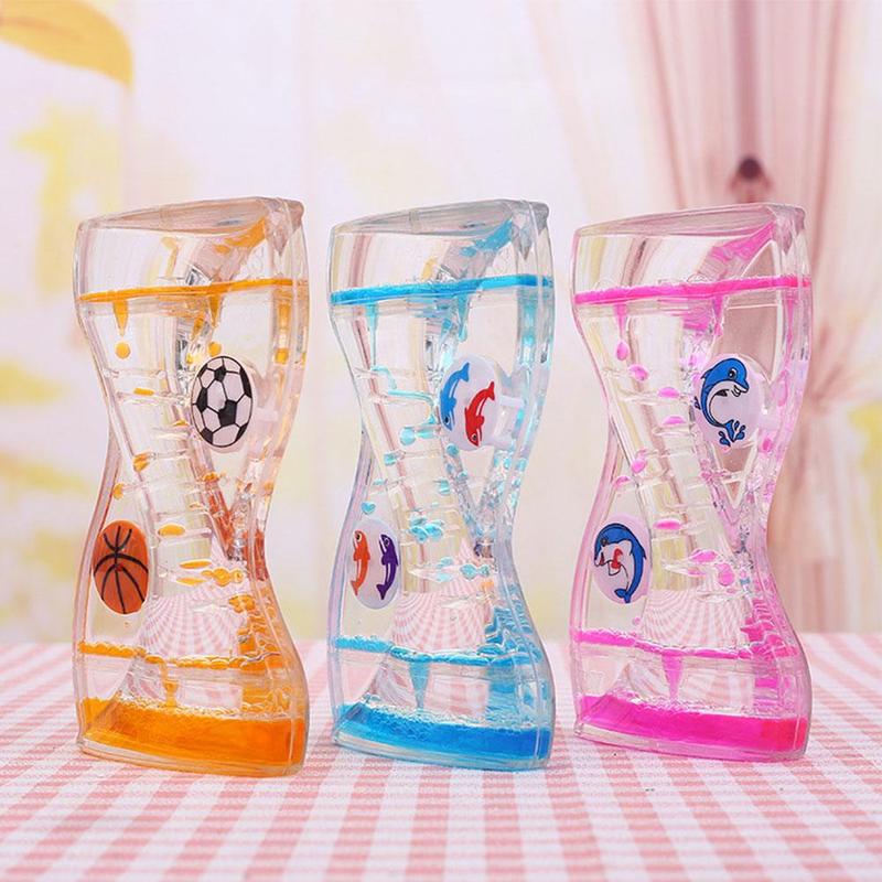 Đồng Hồ Cát Dầu Hình Trái Tim Đôi