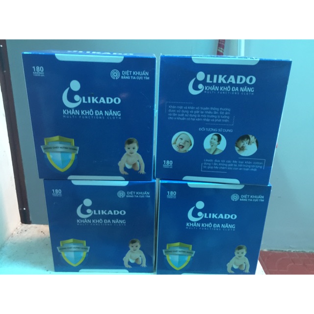 Khăn đa năng combo 4 hộp