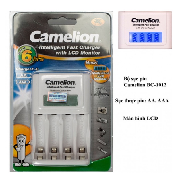 Máy sạc pin Camelion BC-1012