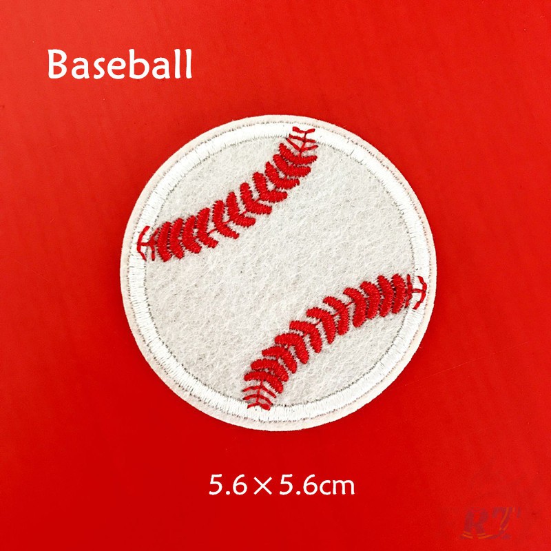 Sticker hình trái banh dùng thêu lên quần áo trang trí