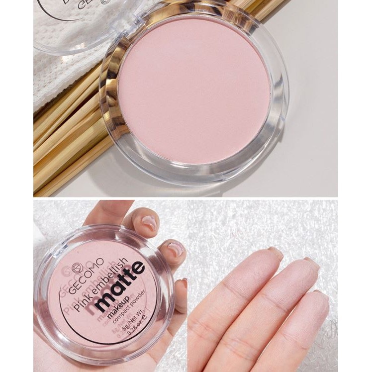 Phấn Phủ Dạng Nén Kềm Dầu Hiệu Quả Gecomo 8g - Hàng nội địa