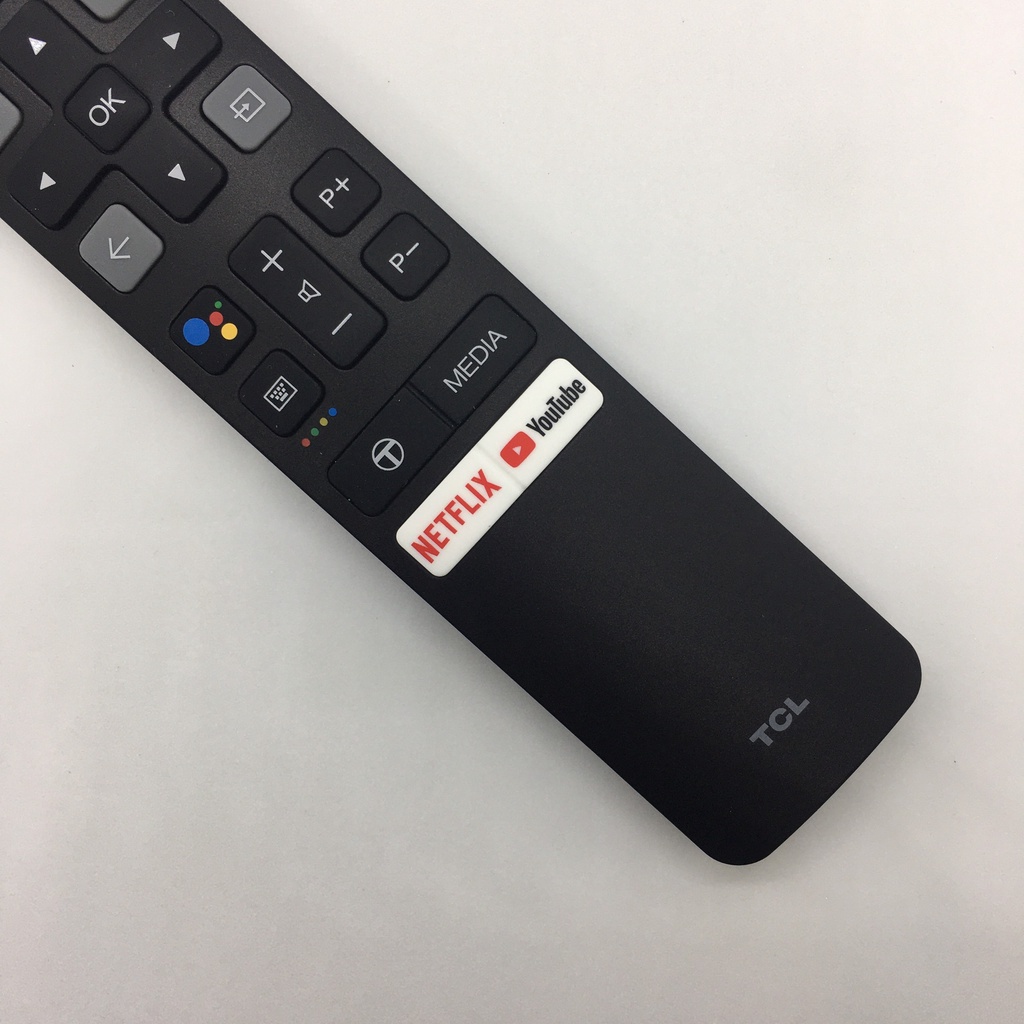 Remote TV TCL GIỌNG NÓI ZIN HÀNG HÃNG - Điều khiển tv TCL micro dài mới nhất có chức năng MICRO