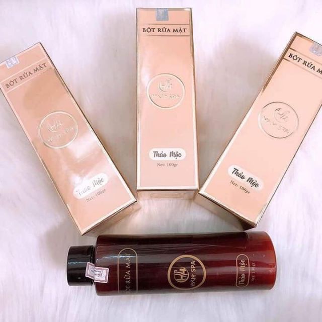 (Rẻ vô địch)Bột rửa mặt thảo mộc H&H Spa | BigBuy360 - bigbuy360.vn