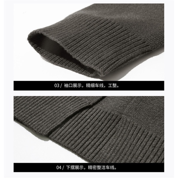 Áo khoác cardigan dệt kim dáng ôm phong cách hàn quốc thời trang thu đông cho nam