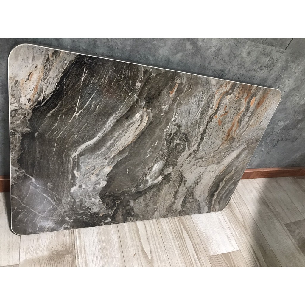 Bàn học gấp gọn thương hiệu TADA, bàn gấp ngồi học trên giường mặt vân đá sang trọng (zp06) | BigBuy360 - bigbuy360.vn