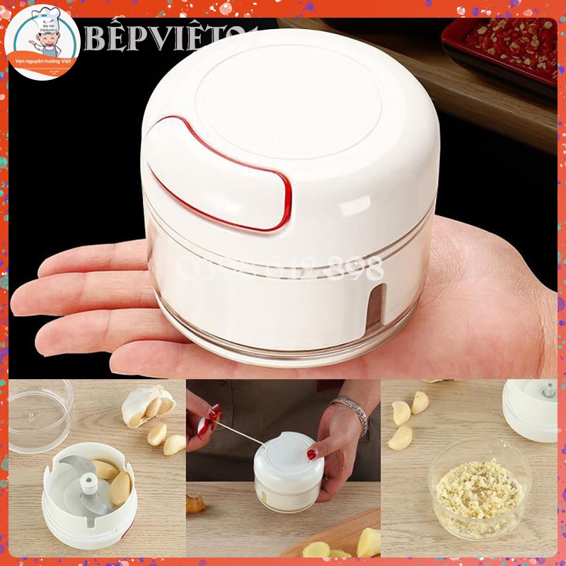 MÁY XAY TỎI  ỚT CẦM TAY MINI TIỆN DỤNG