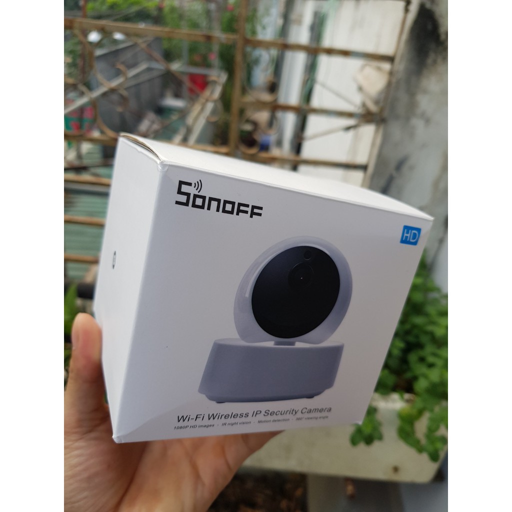 Camera an ninh Sonoff GK-200MP2-B. Xoay 360°, âm thanh hai chiều, Hd 1080p (BH 1 ĐỔI 1) | BigBuy360 - bigbuy360.vn