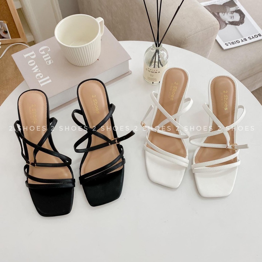 Thời trang nữ cao cấp Hang Umi shoes : Guốc sandan 5 phân hàng cao cấp , full size , màu                               .