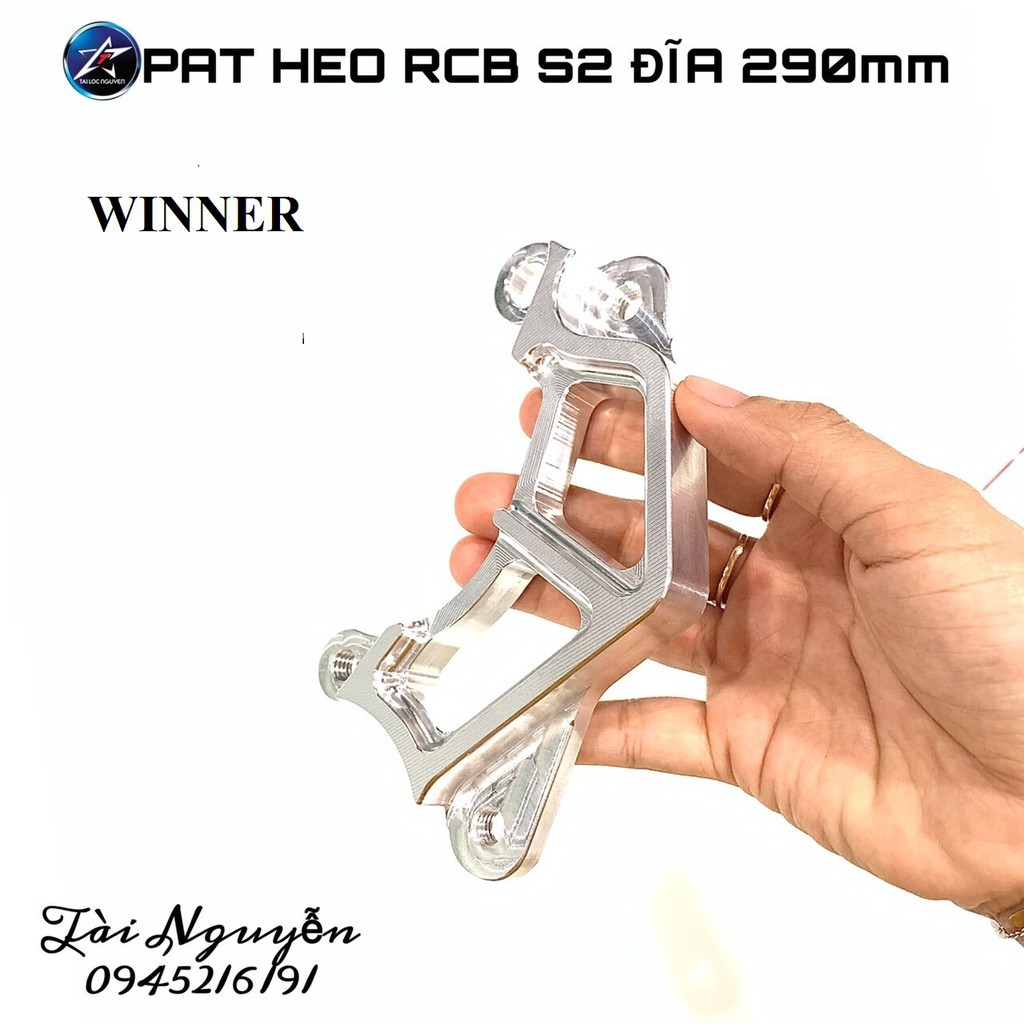 PAT HEO DẦU RACING BOY S2 CHO WINNER GẮN ĐĨA 290mm