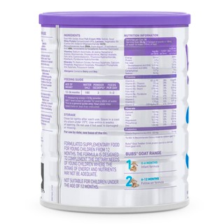 Sữa Dê Bubs số 3 (12-36 tháng) 800g