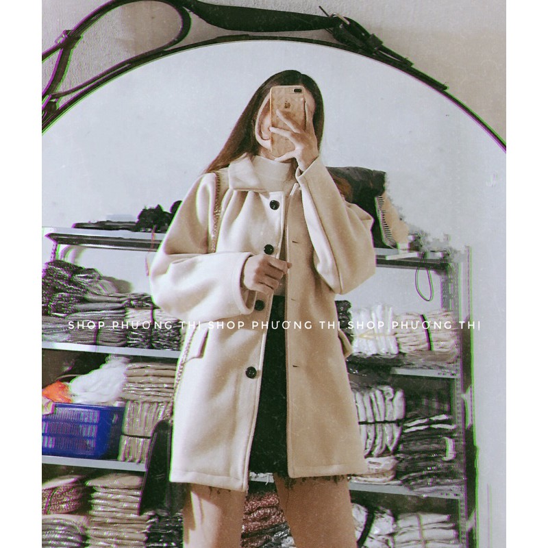 Áo khoác dạ nâu tây hot hit 2020 (hàng sẵn/có hình thật) | BigBuy360 - bigbuy360.vn
