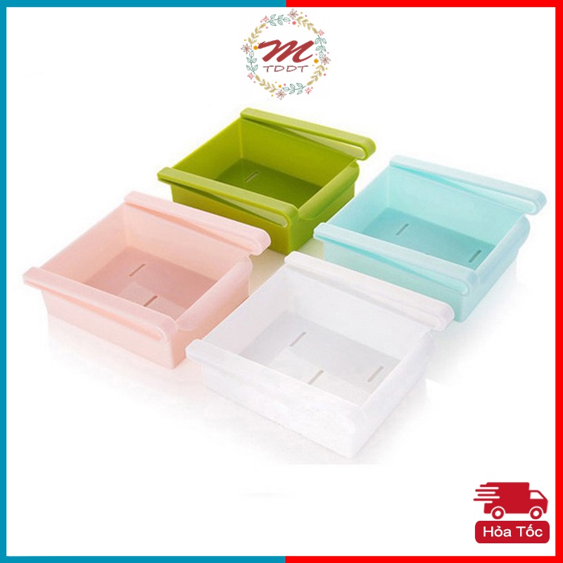 Khay đựng thực phẩm trong tủ lạnh, khay đựng đồ tiết kiệm không gian - MTDDT