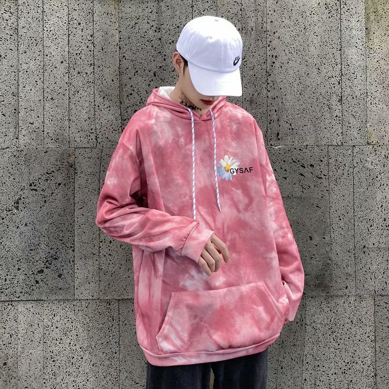 Áo Hoodie Dài Tay In Họa Tiết Hoa Cúc Phong Cách Hàn Quốc Dành Cho Nam / Size M-5Xl | BigBuy360 - bigbuy360.vn