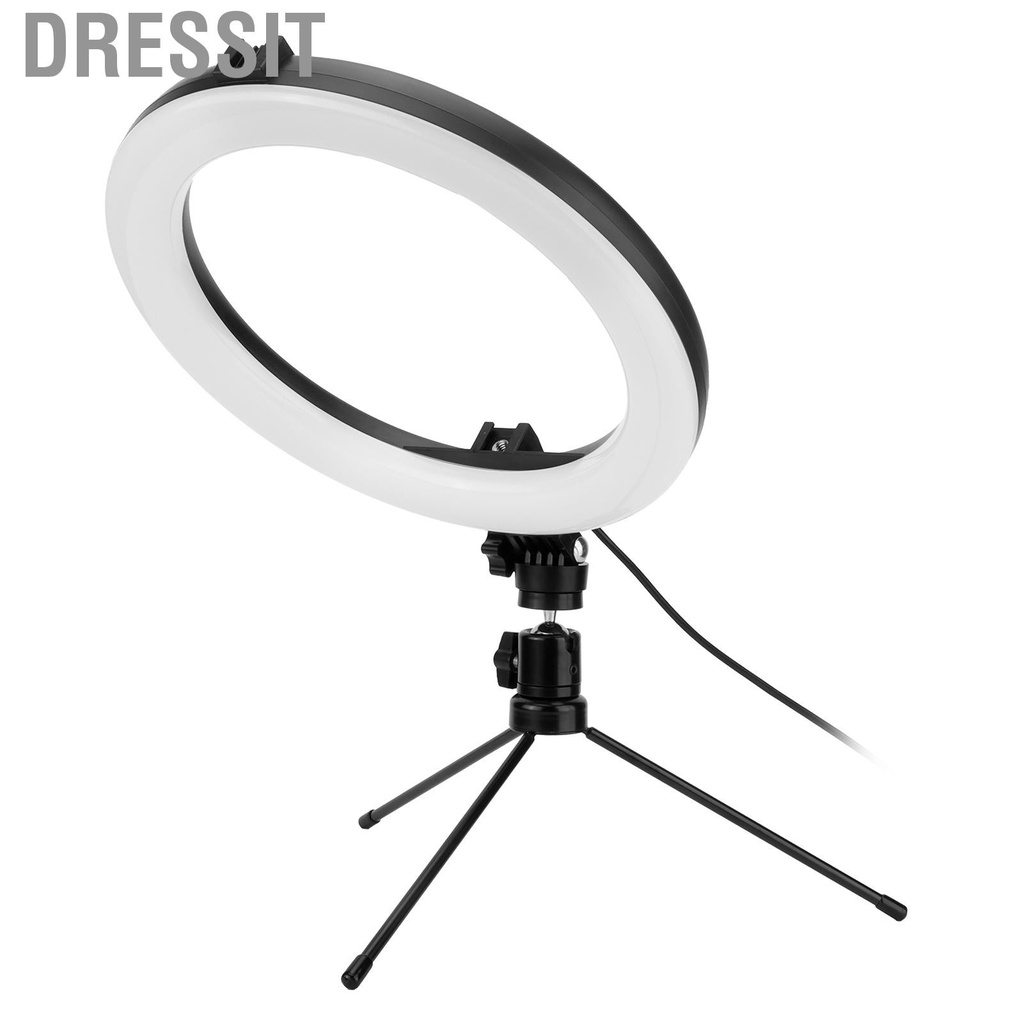 Vòng Đèn Led 10 Bóng Rgb Kèm Giá Đỡ Ba Chân Để Bàn Hỗ Trợ Live Stream / Chụp Ảnh | BigBuy360 - bigbuy360.vn