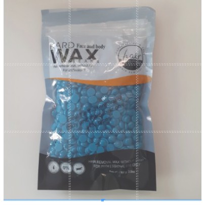 Sáp wax lông nóng hình hạt đậu 100g Wax Bean Cao Cấp chuyên dụng tẩy lông toàn thân, tay, chân, bikini, ria mép