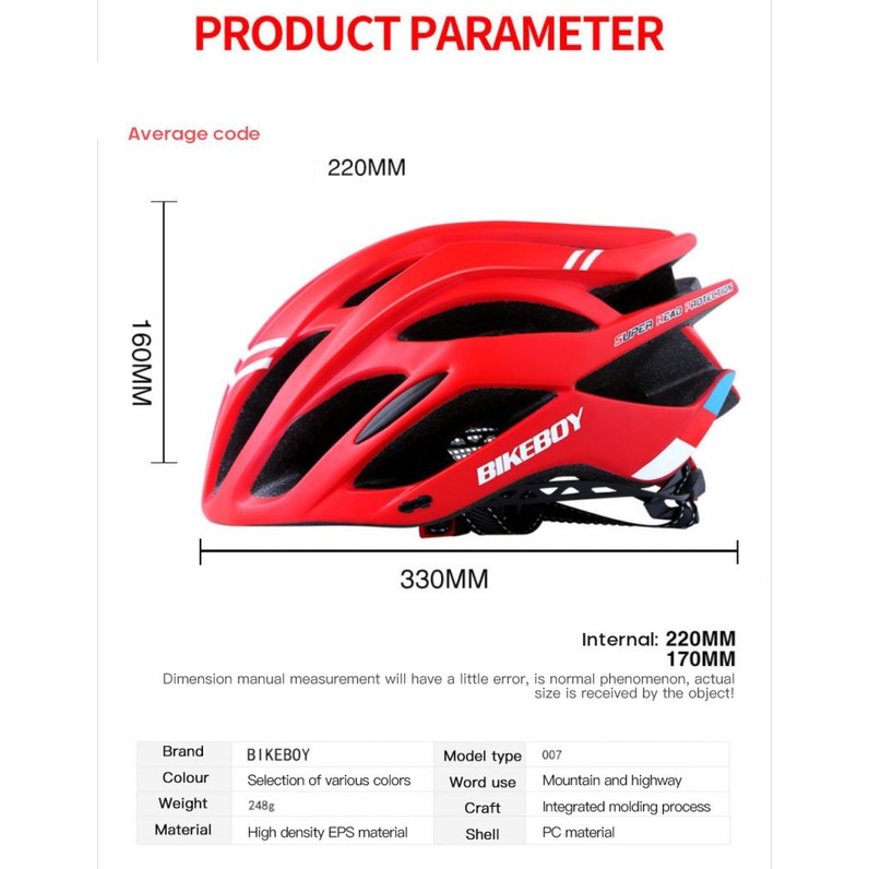 Bikeboy Cưỡi Mũ Bảo Hiểm Unisex Leo Núi Xe Đạp Đường Đội Mũ Bảo Hiểm Xe Đạp Thiết Bị Cứng Hat -7 Vương Quốc Anh