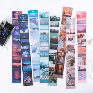 Sticker Dán Trang Trí Film Strip Photograph Phong Cảnh Aesthetic | WS007