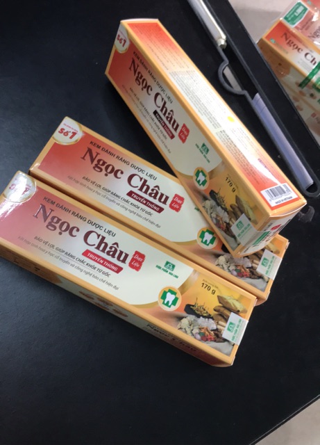 kem Đánh Răng Dược Liệu NGỌC CHÂU- 170g