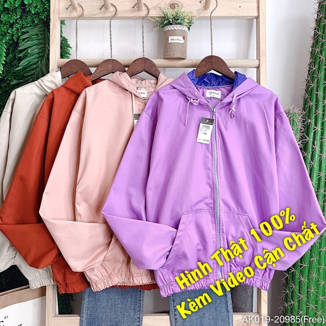 🌈𝐆𝐈𝐀́ 𝐗𝐔̛𝐎̛̉𝐍𝐆💢019 Áo Khoác Nữ KaKi 1 Lớp Màu Trơn Cao Cấpp