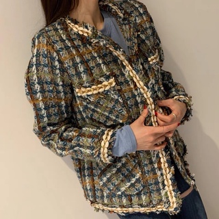 Áo dạ tweed sang chảnh