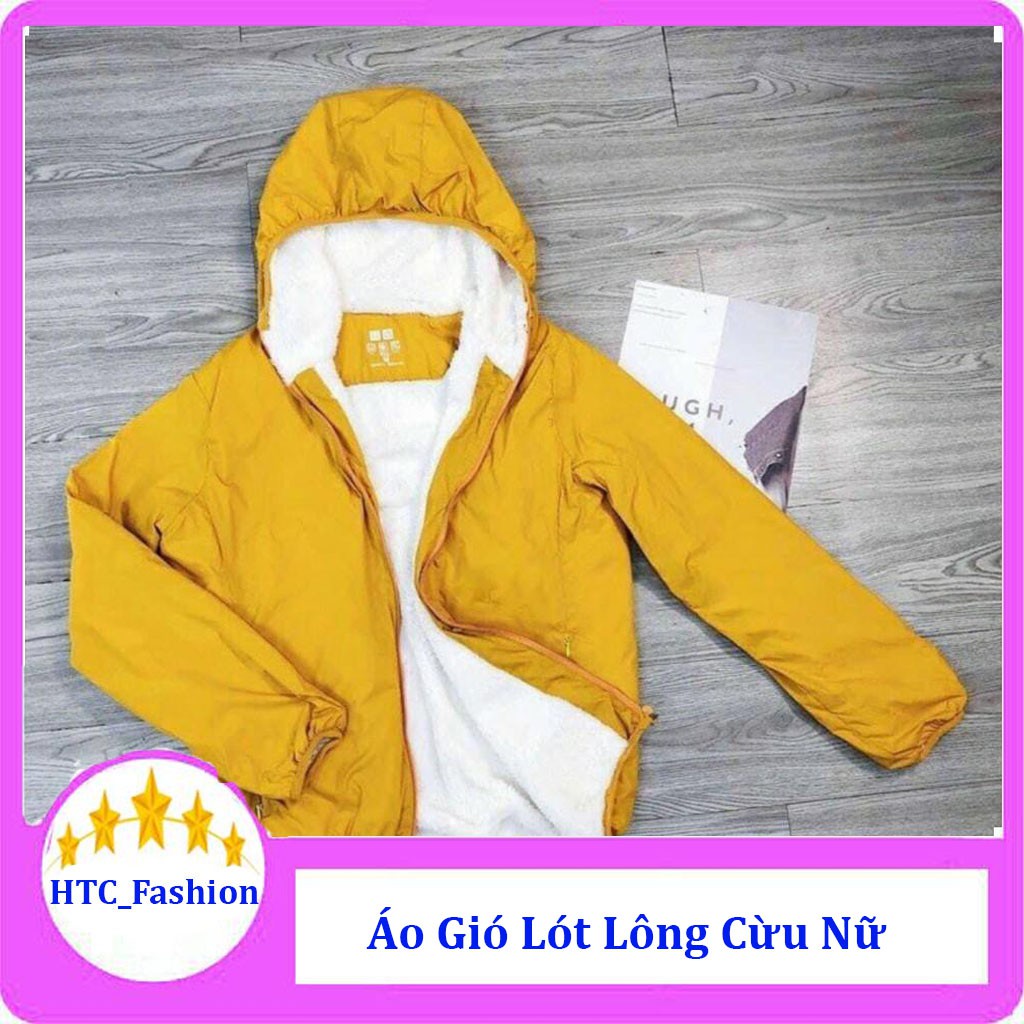 Áo gió lót lông cừu💝 FREESHIP 💝 Áo gió lông nữ đẹp