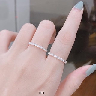 [Ảnh Thật] Nhẫn bạc cho nữ hàng đá nhỏ NL29