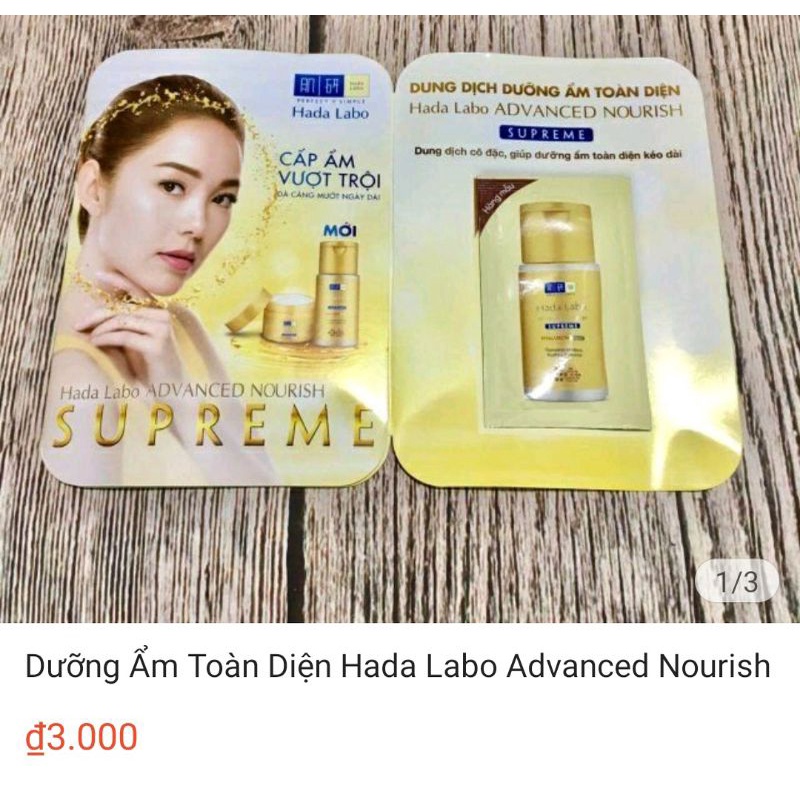 Set 3 Sản Phẩm Dưỡng Trắng Da Tối Ưu Hada Labo Perfect White