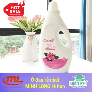 NƯỚC XẢ GIA ĐÌNH 2000ML/CHAI HƯƠNG HOA HỒNG