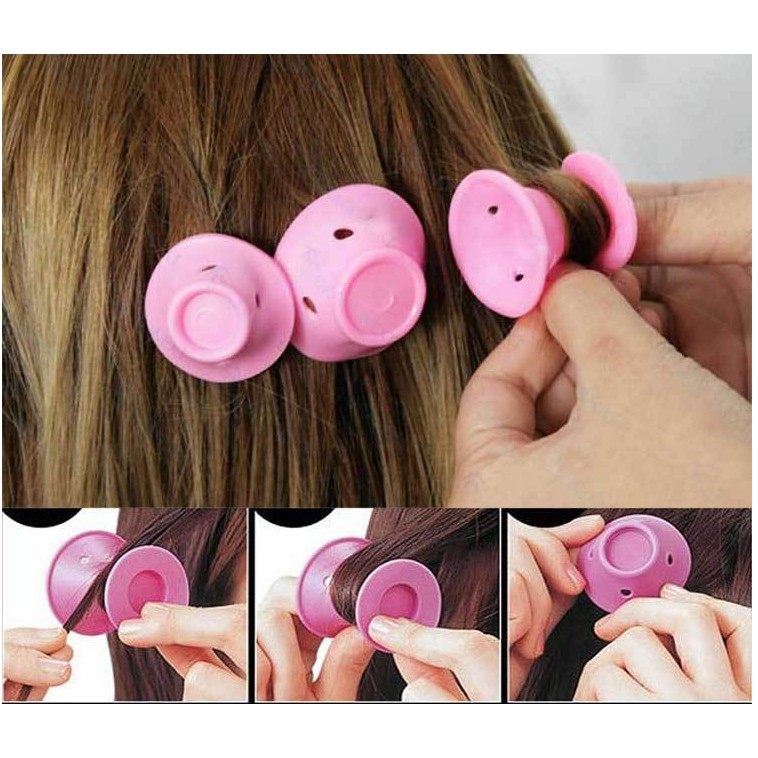 Sét 10 dụng cụ thay lô uốn tóc tạo sóng thay lô tiện lợi L7 Song An Eco (Giao mầu ngẫu nhiên)
