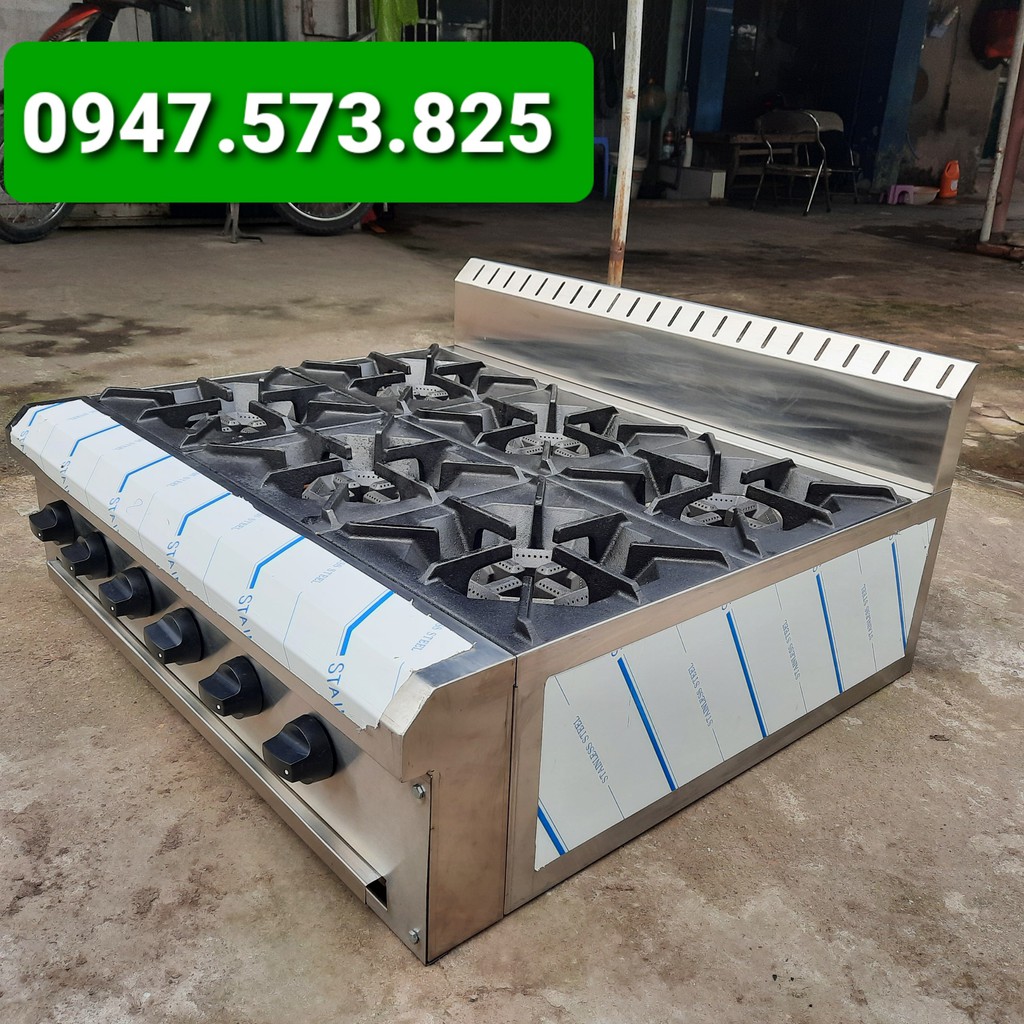 Bếp Âu 6 Họng Thành Phát| Cung cấp các loại bếp âu công nghiệp