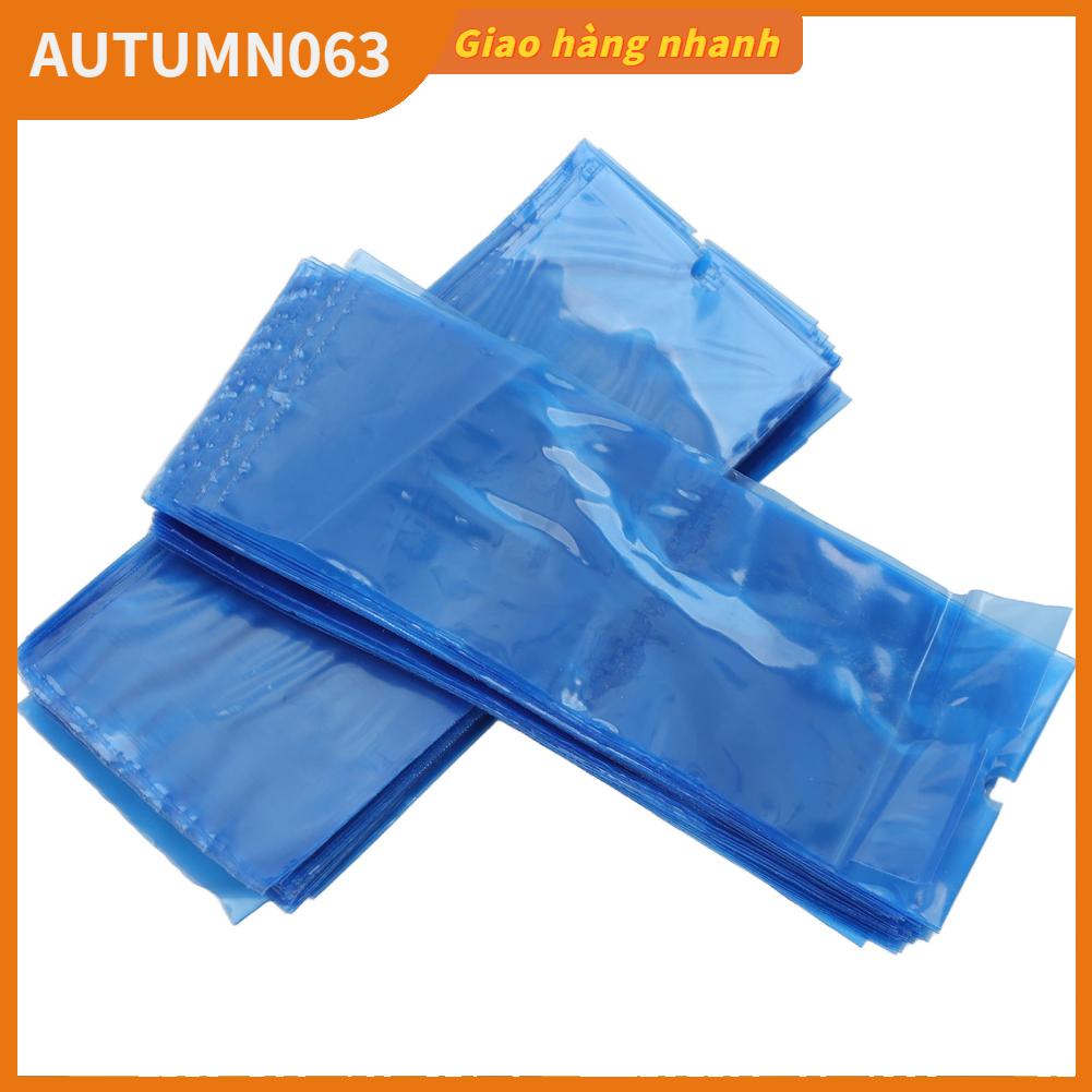 Autumn063 200 cái Túi Bút Hình Xăm PE Chống Bụi Đập Bọc Bảo Vệ Máy Đa Năng