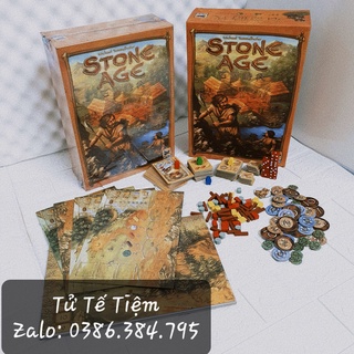 Trò chơi - kỷ đồ đá - stone age boardgame