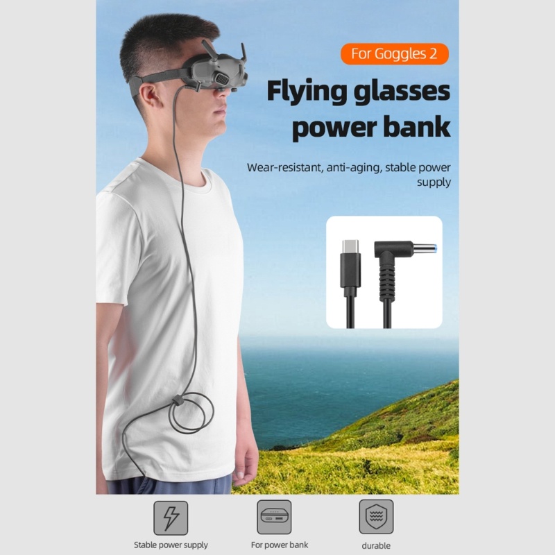 Dây Nguồn Pin 4 98ft Cho Kính Mát Avata Goggles2
