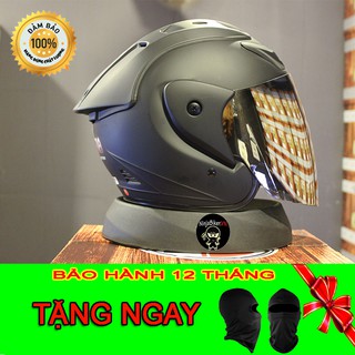 Mũ bảo hiểm Asia MT115 Chính hãng tặng khăn trùm đầu Ninja