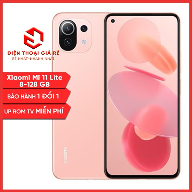 [8-128GB] Điện thoại Xiaomi Mi 11 Lite 5G, RAM 8/128GB [Giá rẻ Hà Nội, BH 3 tháng 1 đổi 1 - Tặng dán màn] | BigBuy360 - bigbuy360.vn