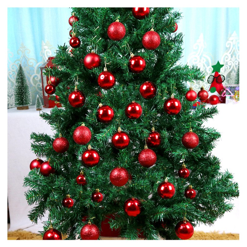 Hộp 6 Quả Châu Trang Trí Noel
