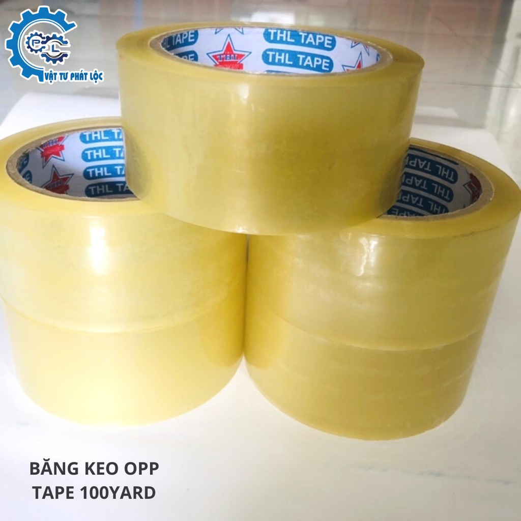 Băng keo đóng hàng siêu dính 1.2kg 100yard 6 cuộn/cây