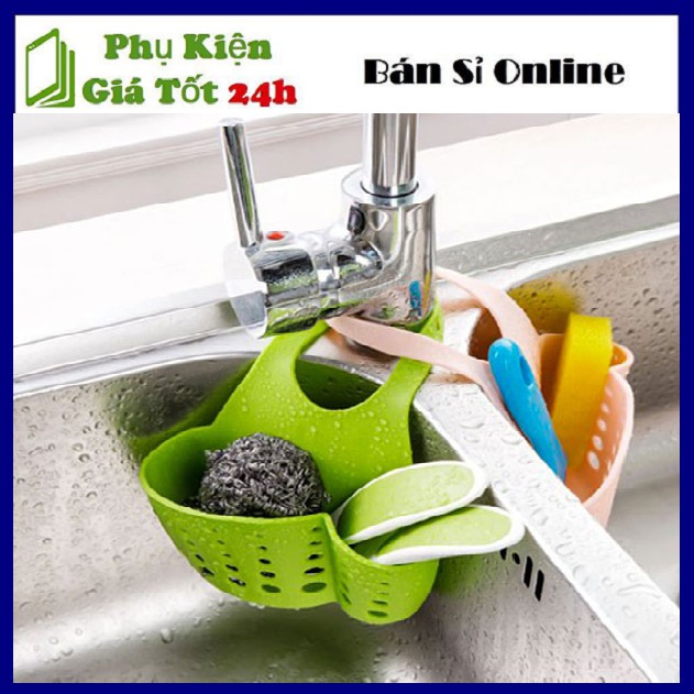 Giỏ Treo Đựng Dụng Cụ Rửa Chén Tiện Lợi Nhiều Màu