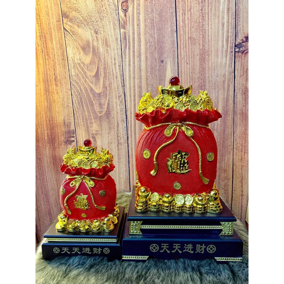 Vượng Tài để ban thờ thần tài Kim Bảo Tài Lộc phong thủy cao 36cm