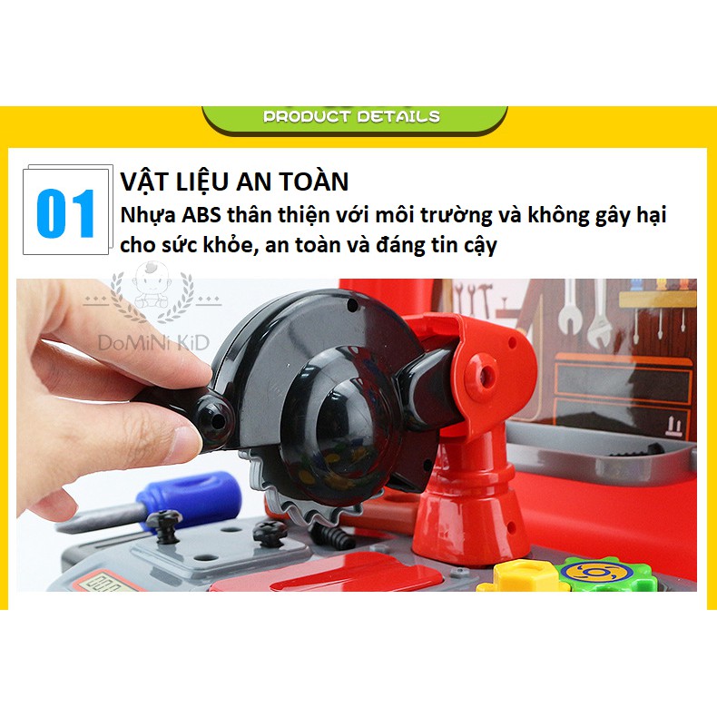 Vali Bộ đồ chơi nấu ăn Nhà Bếp giúp bé học cách chế biến món ăn ngon và làm quen với rau củ quả