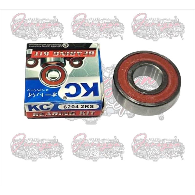 Vòng Bi Laher 6204 2RS Thương Hiệu KC