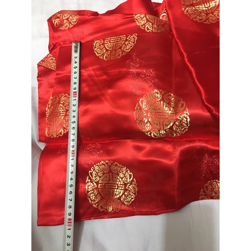 Áo Tế, lễ,dâng hương tay to 30-35cm vải gấm rồng thọ hàng đẹp