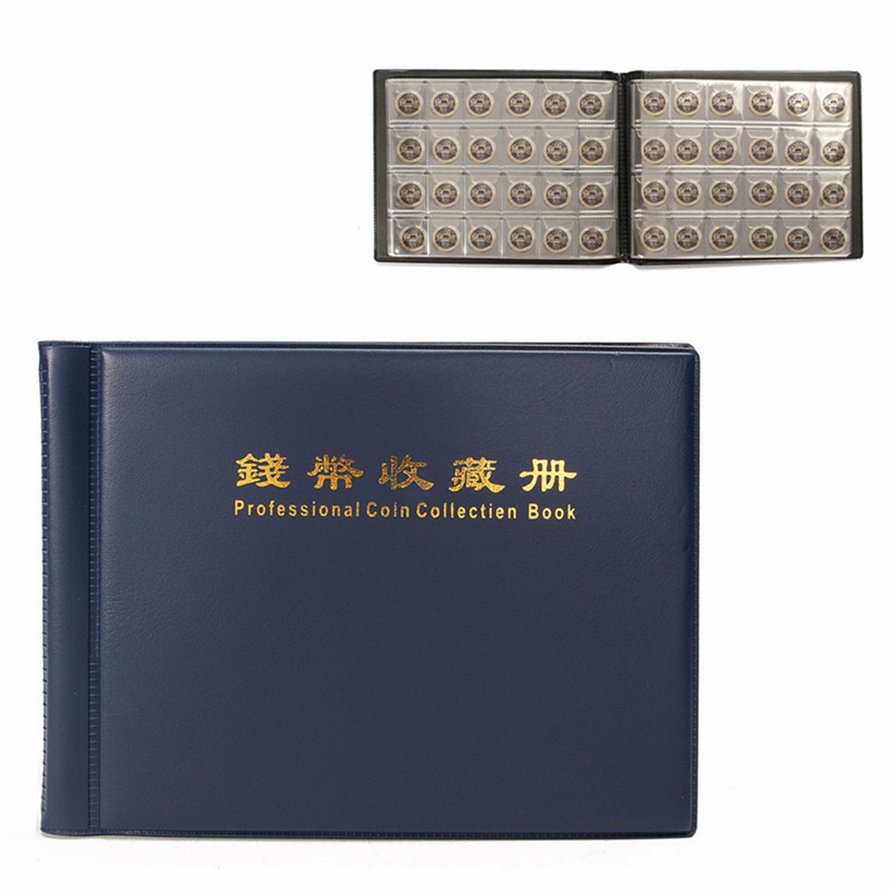 240 người nắm giữ Thu thập tiền Penny Sách sưu tập tiền xu Album lưu trữ