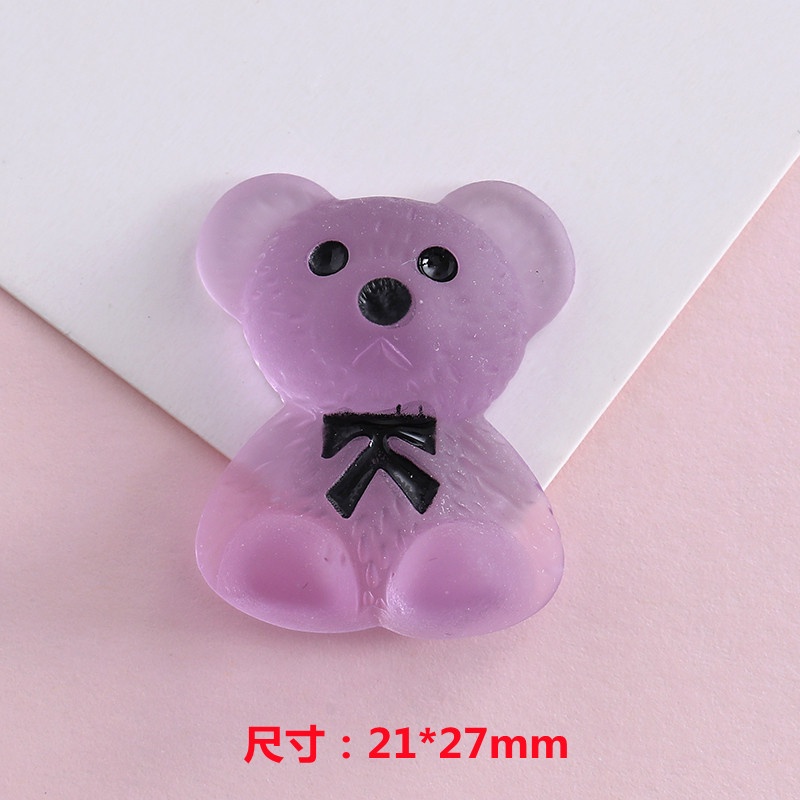 [little Bear 1 Cái] Phụ Kiện Hình Dán Giày Dép crocs jibbitz diy