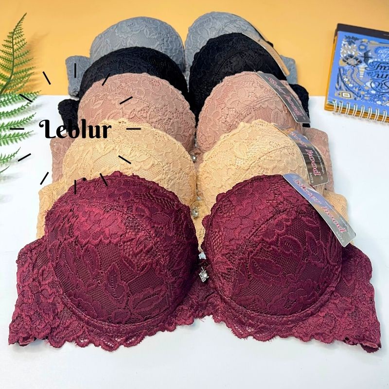 Áo ngực ren cup B có gọng có mút dày 2cm, áo ngực Thái Lan Sisterhood 2440 cao cấp, Leblur